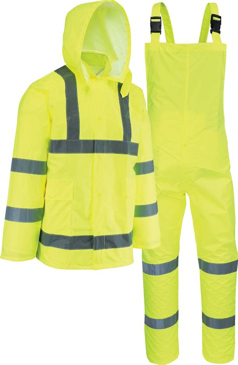 Buy West Chester 3 Piece Hi Visibility Rain Suit 2xl Hi Vis Yellow