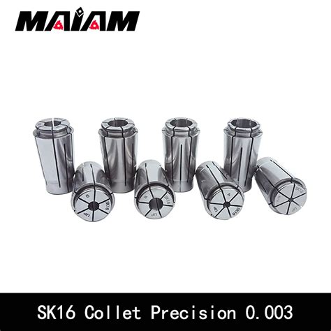 Sk16 Collet High Precision 0003 Collet Sk Chuck Cnc Lathe Milling Cutter Chuck Collet Tool