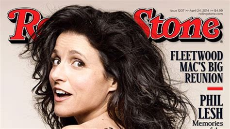 Photo Julia Louis Dreyfus Rolling Stone Naked Cover