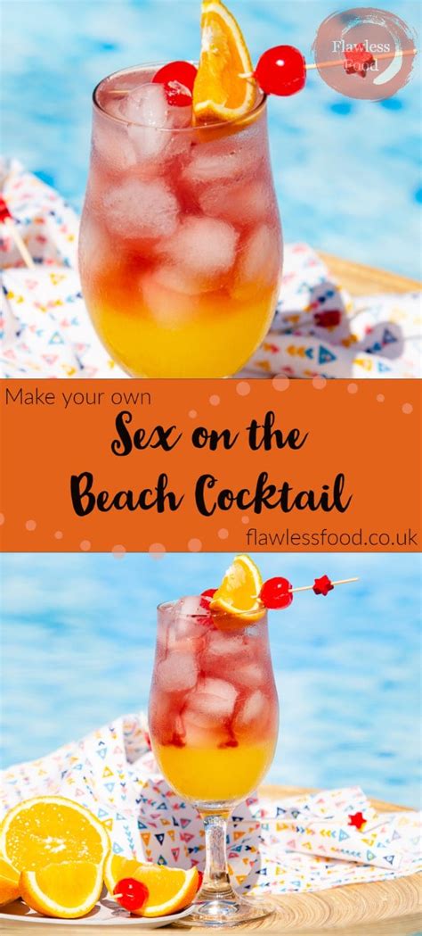 Intercourse On The Seaside Cocktail Recipe By Flawless Meals Inside Wales