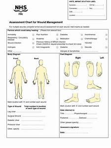 Nhs Fife Assessment Chart For Wound Management Wound Clinical Medicine