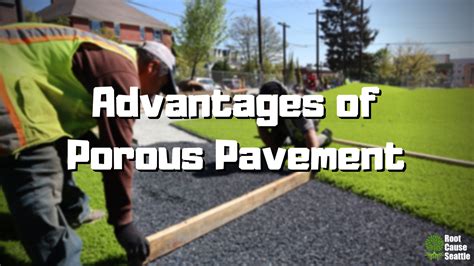 Advantages Of Porous Pavement Vs Concrete Or Asphalt Root Cause