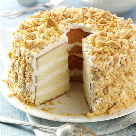 Almond Brittle Torte Recipe | Taste of Home
