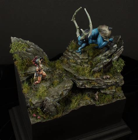 Duel In The Mountains By Oliver Honourguard Späth · Puttyandpaint
