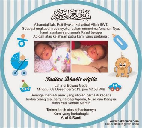 Kartu ucapan aqiqah anak hitam putih model 2. Kumpulan Download Desain Kartu Ucapan Kelahiran Bayi Word Terbaru - Informasi Masa Kini