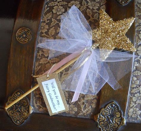 Will You Be My Fairy Godmother Question Wand Etsy Fairy Godmother