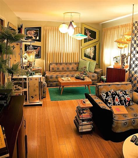 Febal giorno diciotto 08 living room furniture system. Image result for 1950's atomic living room | Retro living ...