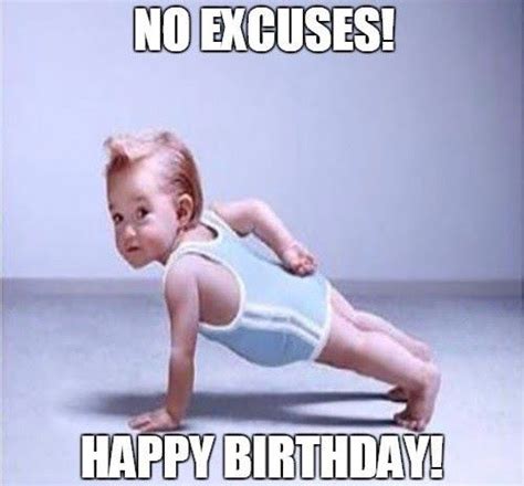 Birthday Work Out Memes Wishesgreeting In 2020 Workout Memes Fun