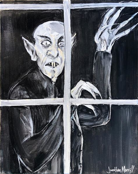 Nosferatu 1922 Painting By Jonathan Morrill Fine Art America