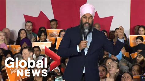 Canada Election Ndp Leader Jagmeet Singh Talks Reconciliation