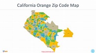 Orange county California zip code map - OFO Maps
