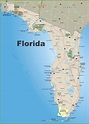Stadtplan von Florida | Detaillierte gedruckte Karten von Florida, USA ...