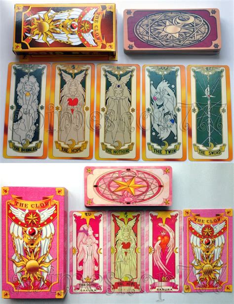 Two Sets Of Card Captor Sakura Ccs Clow Cards The Nothing The