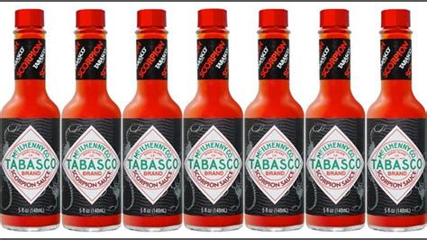 Tabasco Releases Hottest Ever Scorpion Sauce For Limited Time Fox61 Com