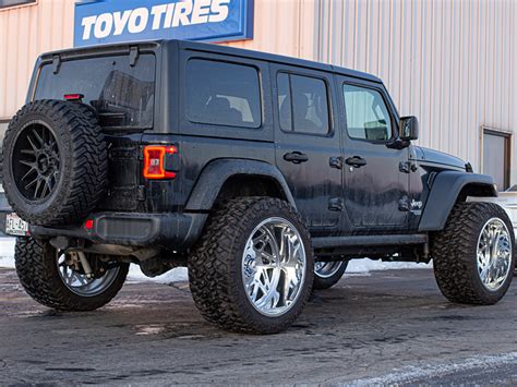 Kepastian internet setiap hari 24 jam semua aplikasi. 2018 Jeep Wrangler - 24x14 Dropstars Forged Wheels 375/40R24 Nitto Tires Rough Country