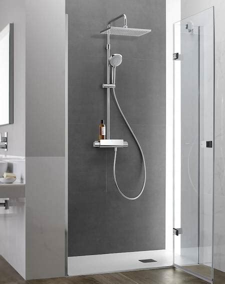Enhance Bathroom Wellness With Thermostatic Shower Columns Roca Life