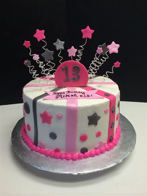 Cakes For Girls 13th Birthday