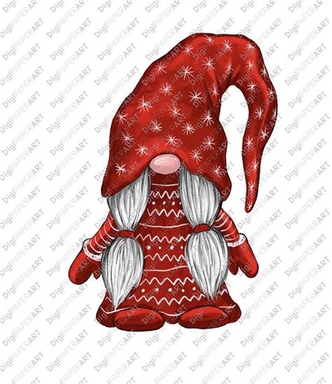 Christmas PNG Gnome Clipart Scandinavian Gnomes Clipart Nordic