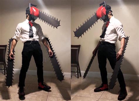 Anime Chainsaw Man Denji Pochita Mask Helmet Silicone Mask Party