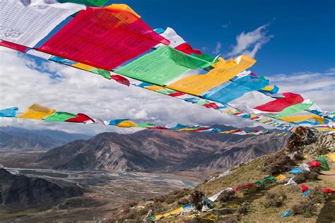 The Photo Of Tibetan Prayer Flags 100 Travel Stories