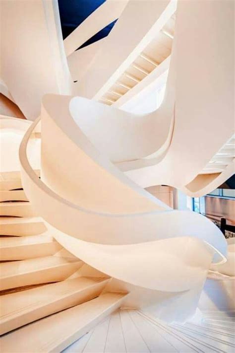 Zaha Hadid Staircase Design Stairs Design Interior Architecture Design
