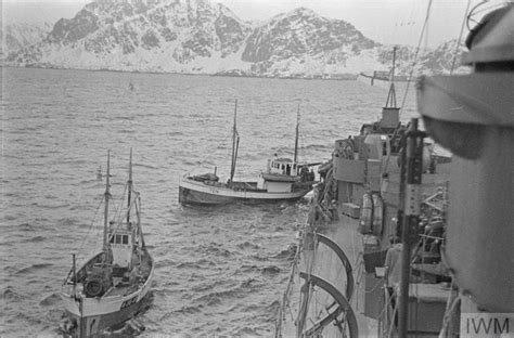 The Expedition To The Lofoten Islands Norway Where Troops Were Landed
