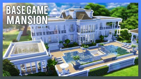 New Orleans Mansion Sims 4 Base Game Mansion Stop Motion No Cc