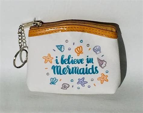 mermaid coin purse coin purse purses purse wallet