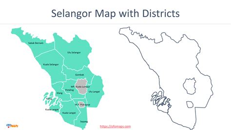 Selangor Map Of Malaysia Ofo Maps