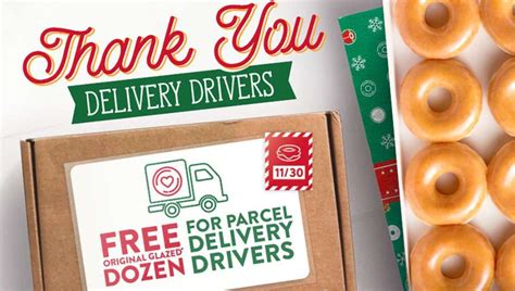 Krispy kreme offers employees competitive work benefits packages. Krispy Kreme Giving Free Doughnuts to Delivery Drivers on ...