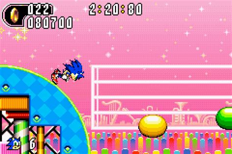 Sonic Advance 2 Gba 127 The King Of Grabs