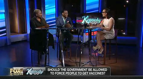 Kennedy Look Glows On Fox Business Newscaststudio