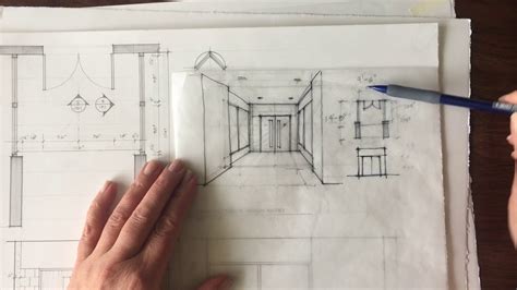 9a Intro To Drawing A Perspective Vignette From Your Site Measured Plan