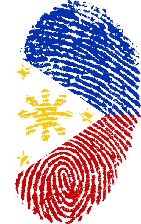 Philippines Flag Fingerprint Free Image On Pixabay