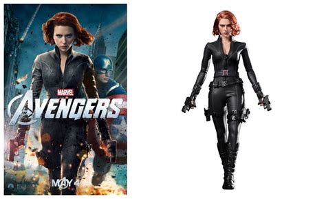 Scarlett Johansson As Natasha Romanoff Black Widow The Avengers