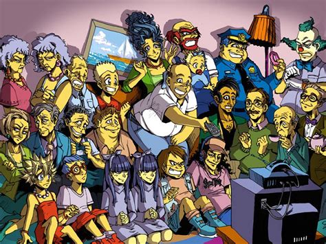 Dc Comics All Characters Desktop Wallpaper Simpsons Posted By Zoey Simpson