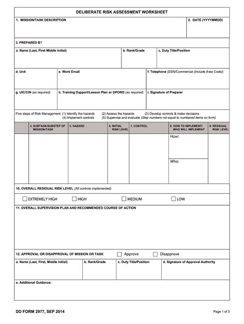 2014 Form Dod Dd 2977 Fill Online Printable Fillable Blank Pdffiller