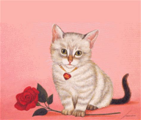 Animasi Bergerak Kucing Lucu Gif Gif Images Download Imagesee