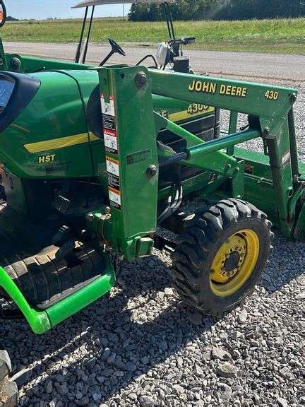 John Deere 4300 Tractor And Loader Langham Auctioneers