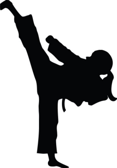 Karate Silhouette Png Png All Png All