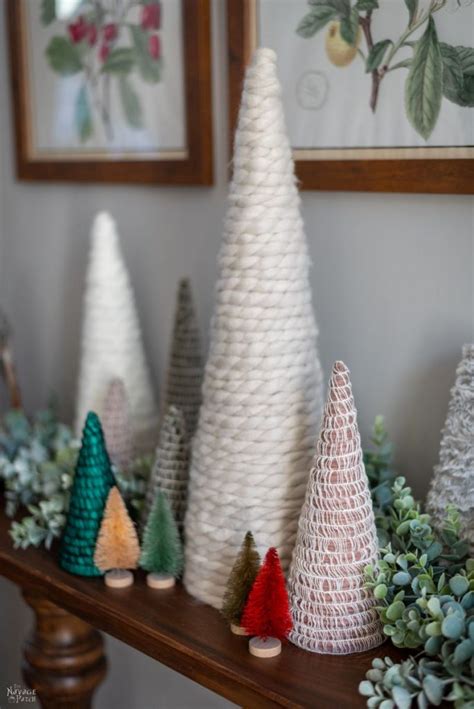 Diy Mambo Yarn Trees An Easy And Beautiful Craft The Navage Patch