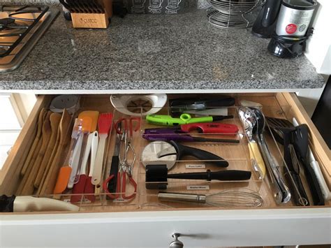 I am sharing everything that's in these kitchen cabinets and drawers, in hopes of spreading some organizational motivation your way. KITCHEN UTENSIL DRAWER ORGANIZATION - Custom Acrylic ...