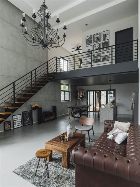 Industrial Minimalist Style Edgy Raw And Sumptuous In Its