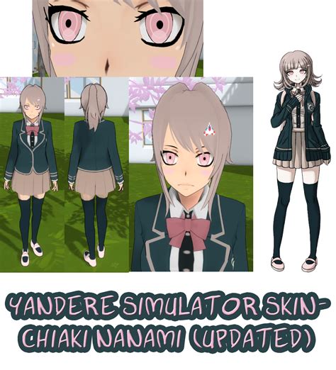 Yandere Simulator Updated Chiaki Nanami Skin By Imaginaryalchemist On