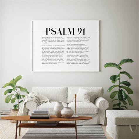 Psalm Scripture Wall Art He Who Dwells In The Shelter Etsy Artofit