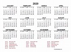2020 Philippines Yearly Excel Calendar Free Printable Templates - Vrogue