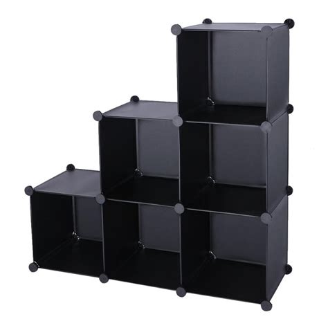 Zimtown Cubes Organizer Diy Plastic Closet Cabinet Modular Book Shelf