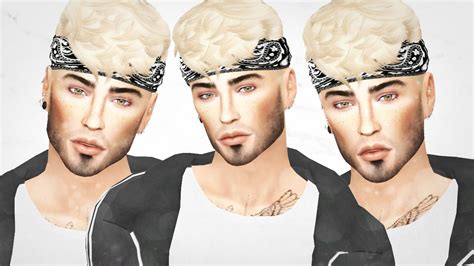 Sims 4 Cc Custom Content Male Hairstyle Sims4cc