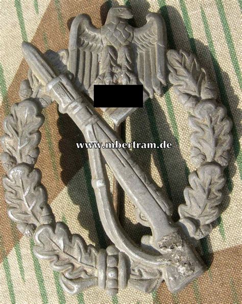 Für deutsches reich in uzl: Infanteriesturmabzeichen in Silber Feinzink, hohl geprägt | Orden / Ehrenzeichen ...