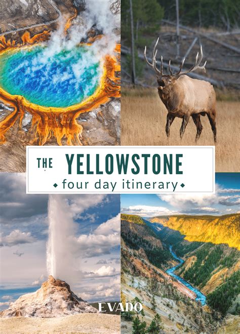 A Yellowstone Itinerary Four Days To See It All And Avoid The Crowds